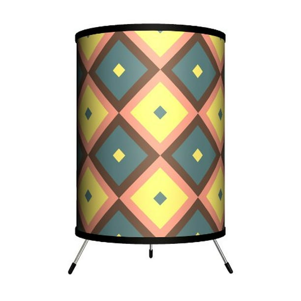 8 x 8 x 14 Lamp-In-A-Box TRI-DEC-PT051 Décor Art Pattern 051 Tripod Lamp 8 x 8 x 14 Lamp-In-A-Box TRI-DEC-PT051 Décor Art Pattern 051 Tripod Lamp
